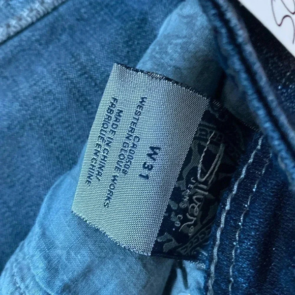 Silver aiko kick flare jean capris - Picture 3 of 6